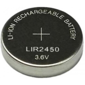 Piles bouton rechargeables