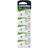 Camelion pile pour montre Oxyde d'Argent SR41W/392 blister 5