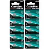 Pile pour montre Camelion Silver Oxide SR69W/371 multipack (2 x blister 5)