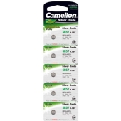 Camelion pile pour montre Oxyde d'Argent SR57W/395 blister 5