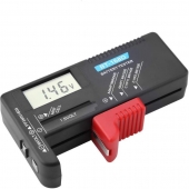 Testeur de piles numérique pour AA, AAA, C, D, PP3, 9V, 1.5V