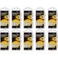 Multipack de piles pour aides auditives Duracell 10 (10 x blister 6)