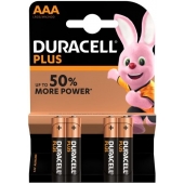 Duracell Plus Power Duralock alcaline AAA/LR03 blister 4