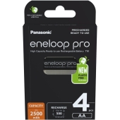Piles rechargeables Eneloop Pro AA 2500mAh