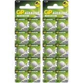 GP LR54 pile bouton alcaline (189/V10GA/L1130) multipack (2 x blister 10)