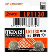 Maxell alcaline LR54 / LR1130 blister 2