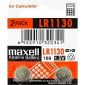Maxell alcaline LR54 / LR1130 blister 2