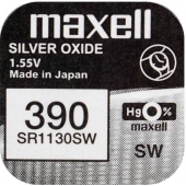 Maxell Oxyde d'Argent 390 blister 1