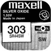 Oxyde d'argent Maxell 303 blister 1