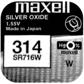Oxyde d'argent Maxell 314 blister 1