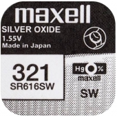 Oxyde d'argent Maxell 321 blister 1