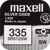 Maxell Oxyde d'Argent 335 blister 1