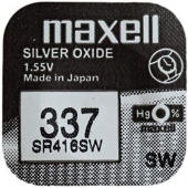 Oxyde d'argent Maxell 337 blister 1