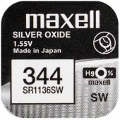 Oxyde d'argent Maxell 344 blister 1