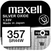Maxell Oxyde d'Argent 357 blister 1
