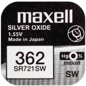 Maxell Oxyde d'Argent 362 blister 1