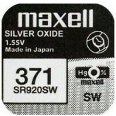 Maxell Oxyde d'Argent 371 blister 1