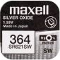 Maxell Oxyde d'Argent 364 blister 1