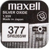 Maxell Oxyde d'Argent 377 blister 1