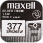 Maxell Oxyde d'Argent 377 blister 1