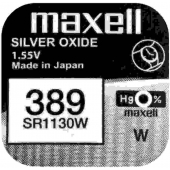 Maxell Oxyde d'Argent 389 blister 1