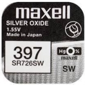 Maxell Oxyde d'Argent 397 blister 1