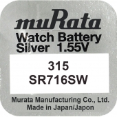muRata Oxyde d'argent 315 blister 1
