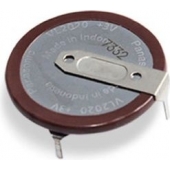 Pile bouton rechargeable VL2020 3V - 90 degrés