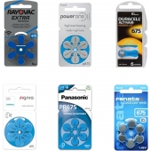 Pack d'essai piles auditives type 675