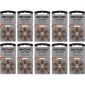 Multipack de piles pour aides auditives Rayovac Extra 312 (10 x blister 6)