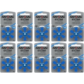Multipack de piles pour aides auditives Rayovac Extra Advanced 675 (10 x blister 6)