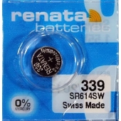 Renata 339 oxyde d'argent blister 1 