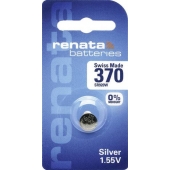 Renata 370 oxyde d'argent blister 1 