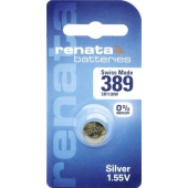 Renata 389 oxyde d'argent blister 1 