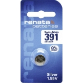 Renata 391 oxyde d'argent blister 1 