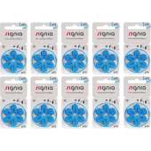 Multipack de piles auditives Siemens Signia 675 (10 x blister 6)