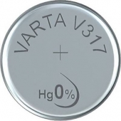 Varta 317 oxyde d'argent blister 1
