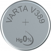 Varta 389 oxyde d'argent blister 1